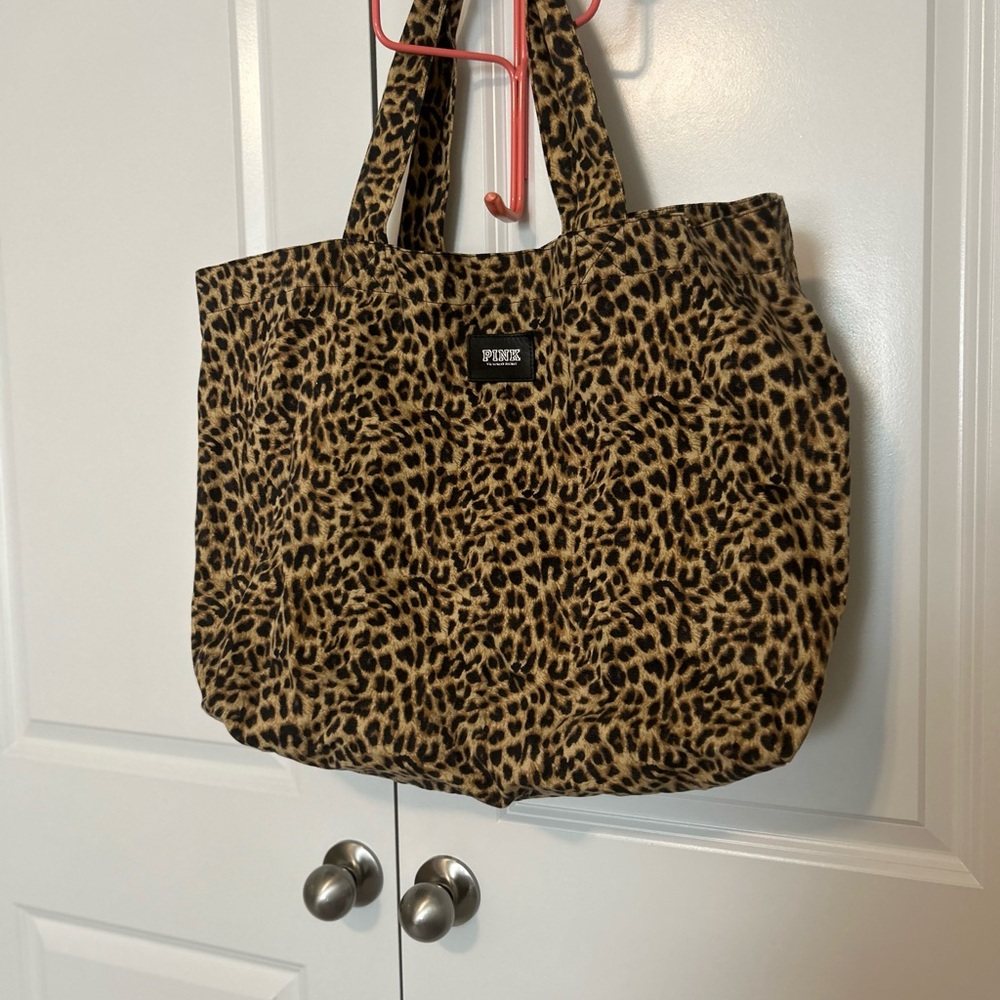 Victoria's Secret Wild Leopard Tote - Picture 3 of 5